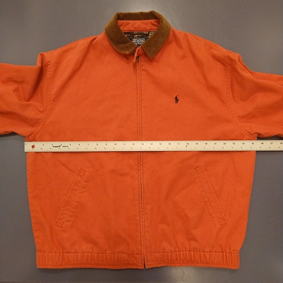 Polo Ralph Lauren jacket M measurement good condition pink corduroy collar - Picture 4 of 9
